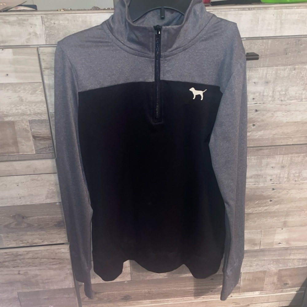 Vs Pink Quarter Zip - image 1